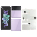 Full Screen Protector Explosion-proof Hydrogel Film For Samsung Galaxy Z Flip3 5G(Internal+External+Back Screen)