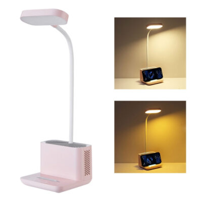 QW-T08 Negative Ion Purifier Eye Protection Table Lamp (Pink)